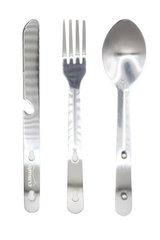 Set spoon + fork + knife Tramp