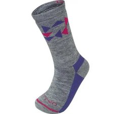 Thermal children's socks Lorpen T2KN Kid's Midweight Hiker b-purple KS