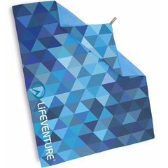 Towel Lifeventure Soft Fibre Triangle blue Giant