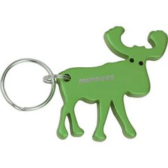 Keychain-bottle opener Munkees Moose grass green