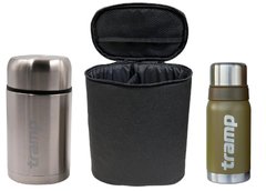 Set of thermoses in a case Tramp DinnerBox Set 1.0 L olive