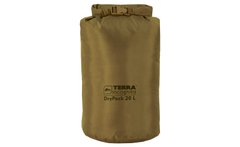 Hermetic bag Terra Incognita DryPack 20 L койот