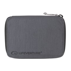 Lifeventure Recycled RFiD Mini Travel Wallet grey