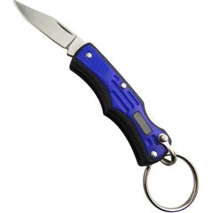 Keychain knife Munkees Folding Knife III blue, 2524-BL