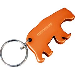 Keychain-bottle opener Munkees Little Bear orange