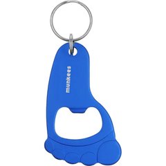 Keychain-bottle opener Munkees Foot blue