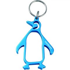 Keychain-bottle opener Munkees Penguin blue
