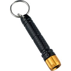 Keychain flashlight Munkees Aluminium Flashlight black, 1036-BK