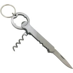 Keychain-opener-knife-corkscrew Munkees SS Corkscrew steel