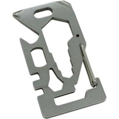Keychain multi-tool  Munkees SS Card Tool steel, 2503-ST