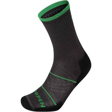 Thermal socks HCPNE T2 Hiking Eco charcoal/green XL