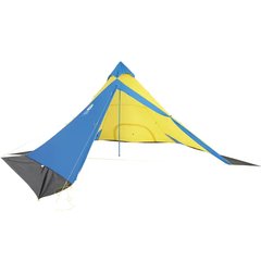 Tent Sierra Designs Mountain Guide Tarp blue-yellow, 40146518